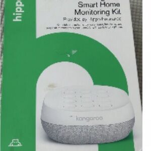 kangaROOS Smart Home Monitoring Kit - White and Gray